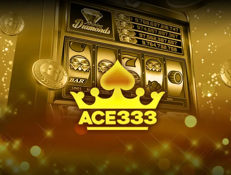 ACE333 slot game artwork with the ACE333 logo