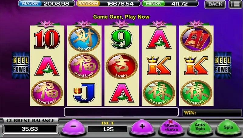 5 Koi win screen in the ACE333 app