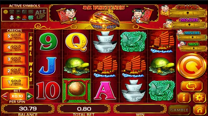 88 Fortune free games round