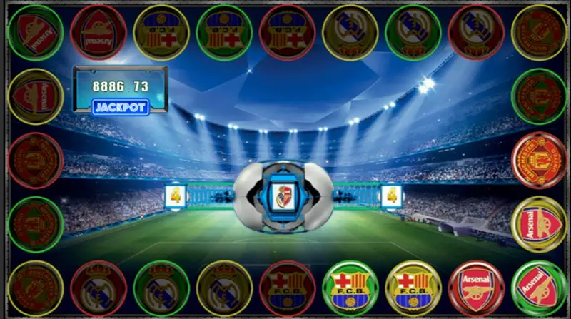 Football Boys results screen after a round