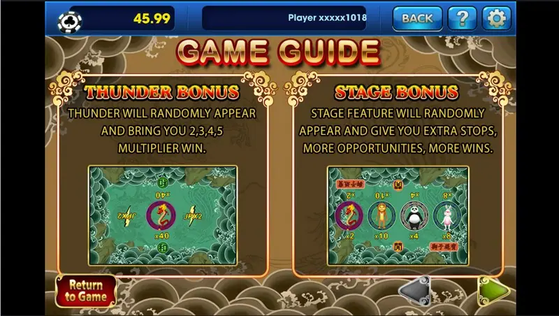 Fei Long Feng Wu slot on 3Win8 with dragon and phoenix artwork
