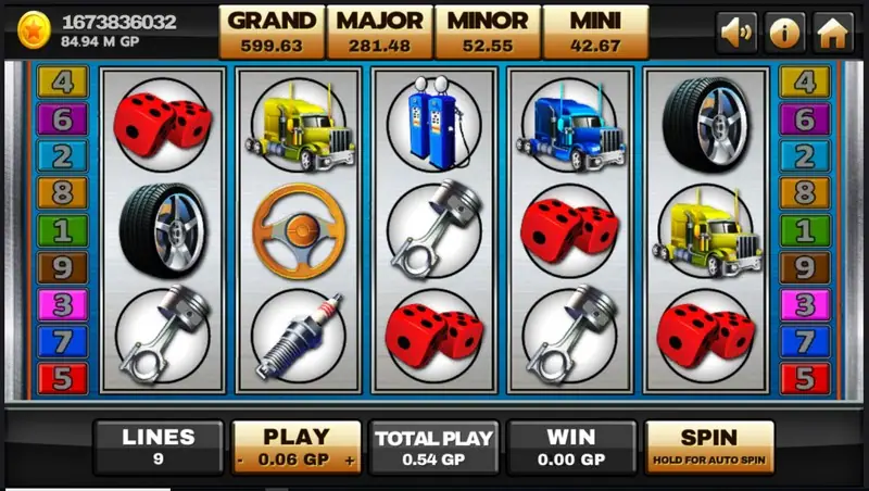 Highway Kings JP slot on Joker123 with jackpot display above the reels