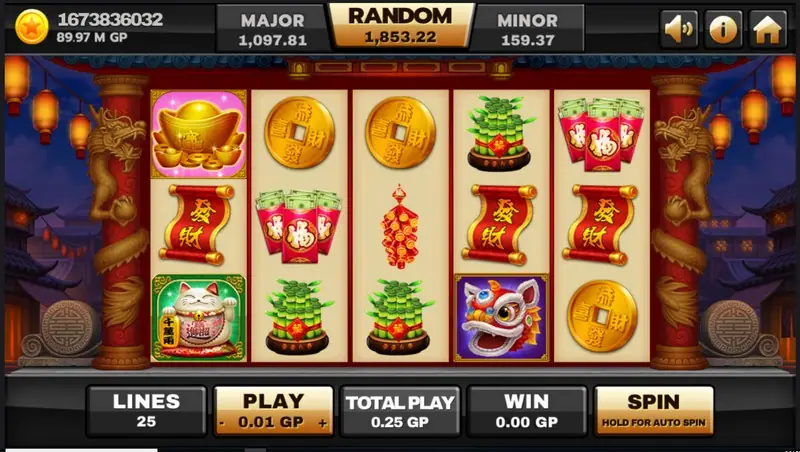 Supreme Caishen reels with gold and red fortune symbols