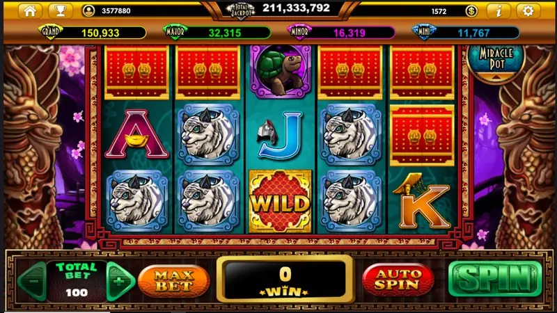 Fu Lai slot on Live22 with red and gold Chinese-style reels