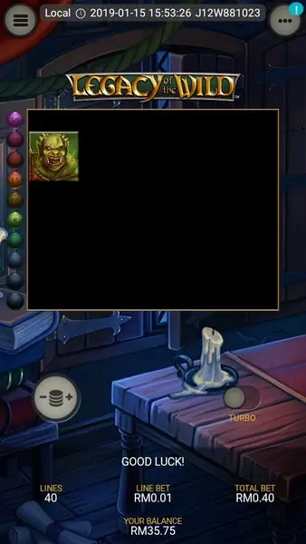 Candlelit study background behind the Legacy of the Wild reels