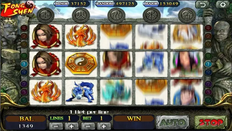 Fong Shen yin yang wild on the reels